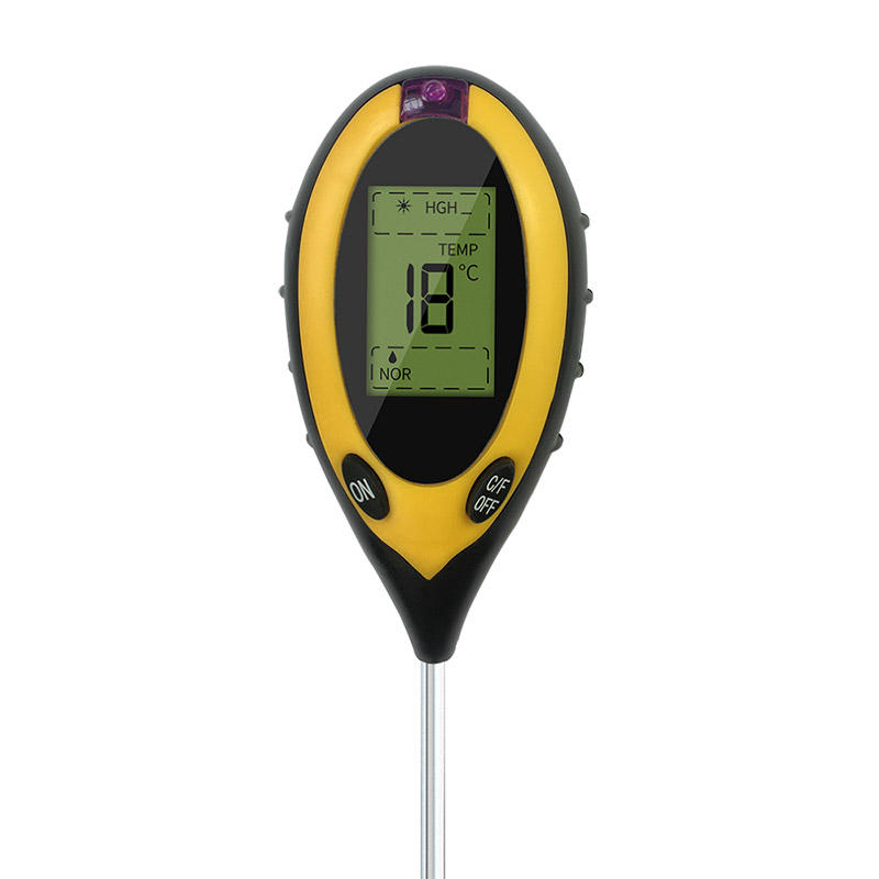 5 in 1 tragbares digitales Bodenfeuchtigkeits-pH-Messgerät
